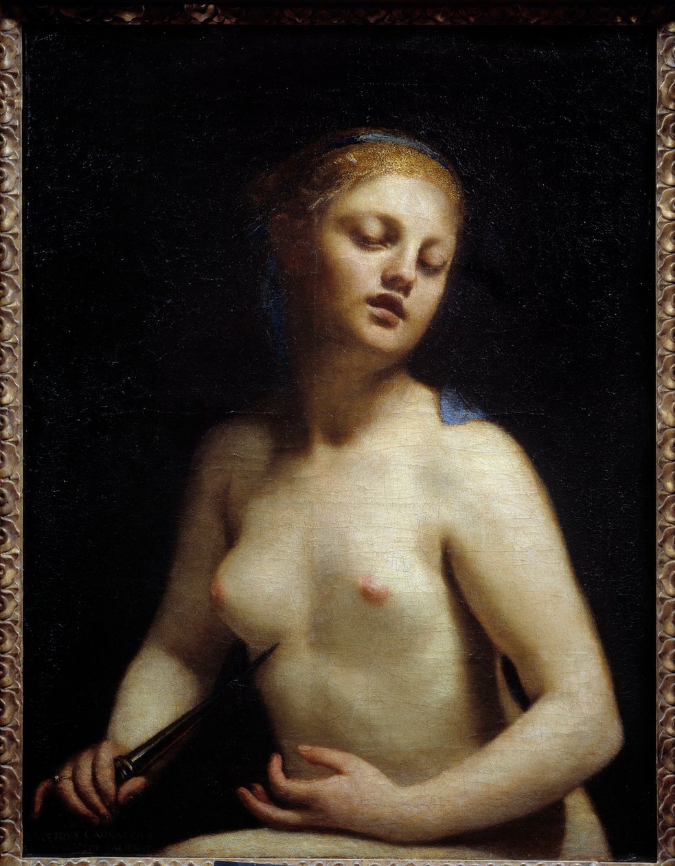 Muerte de Lucrecia de Guido Cagnacci