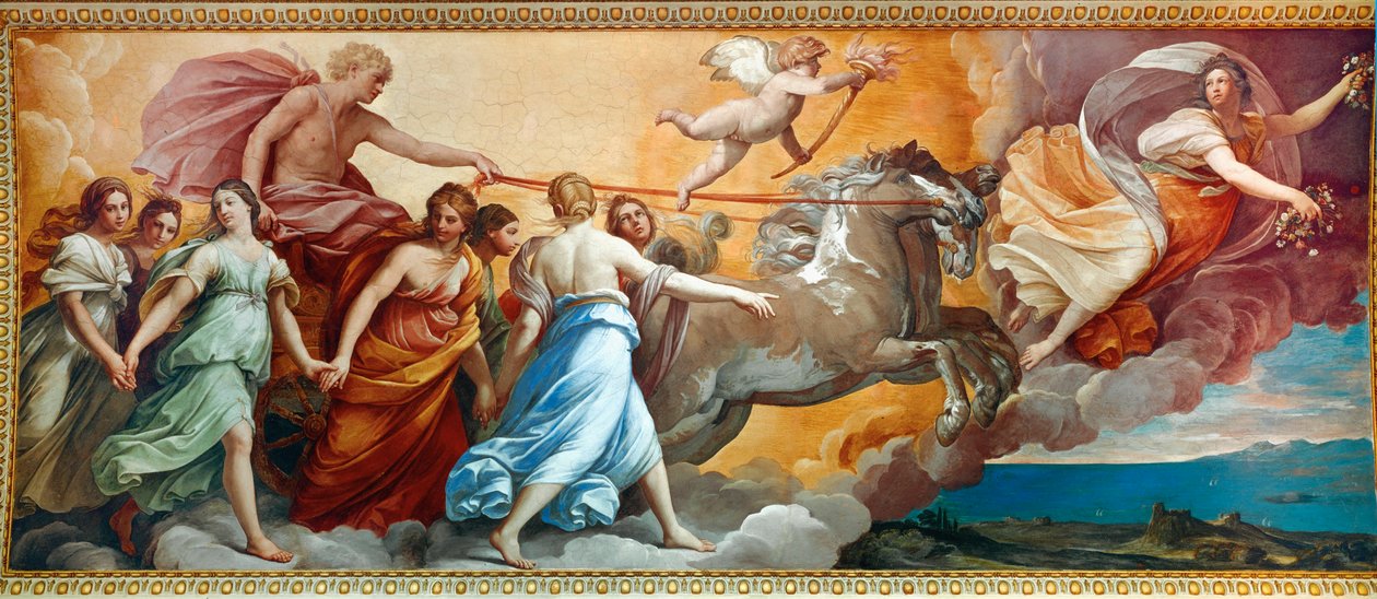 Aurora (pintura sobre lienzo) de Guido Reni