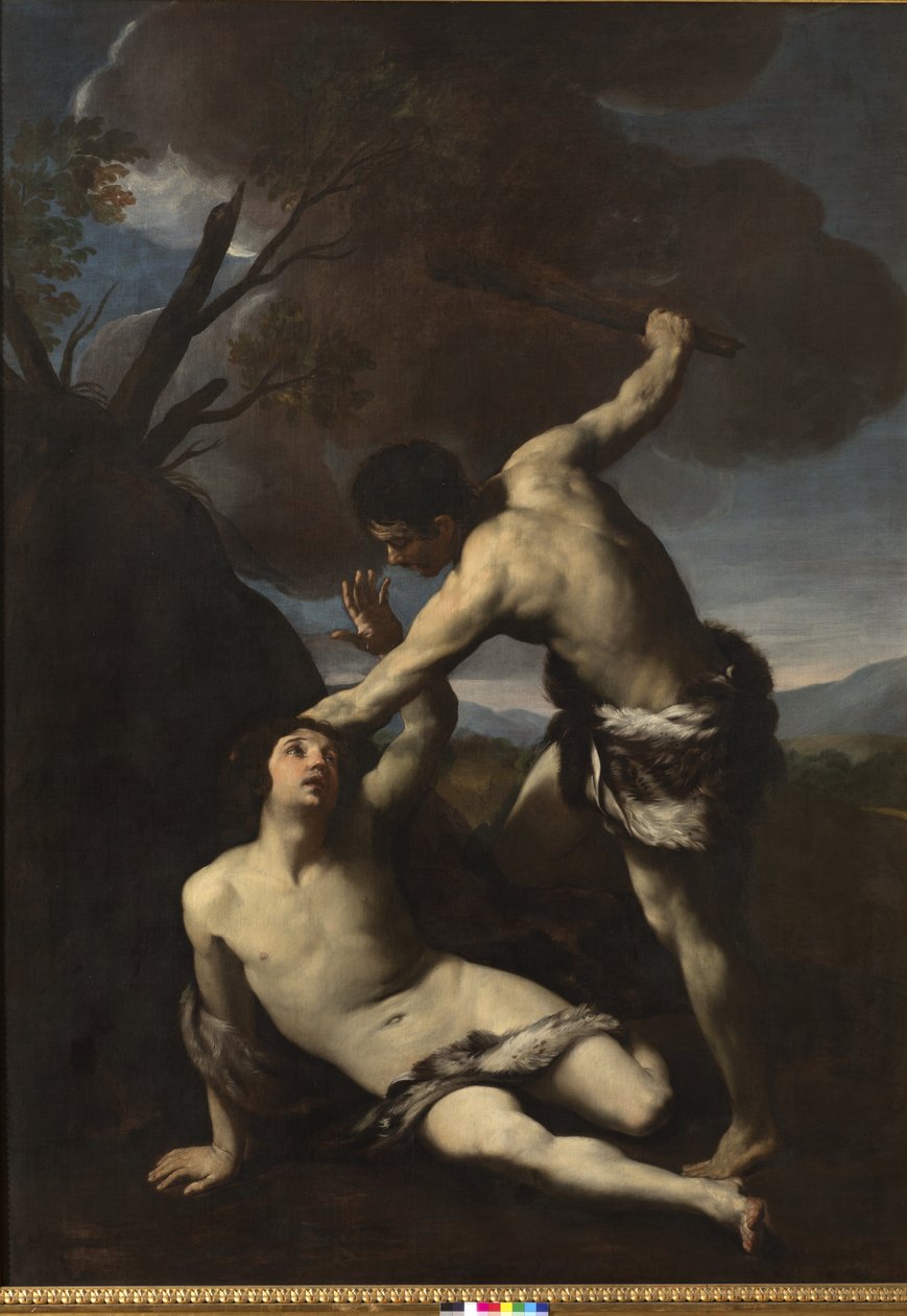 Caín mata a Abel de Guido Reni