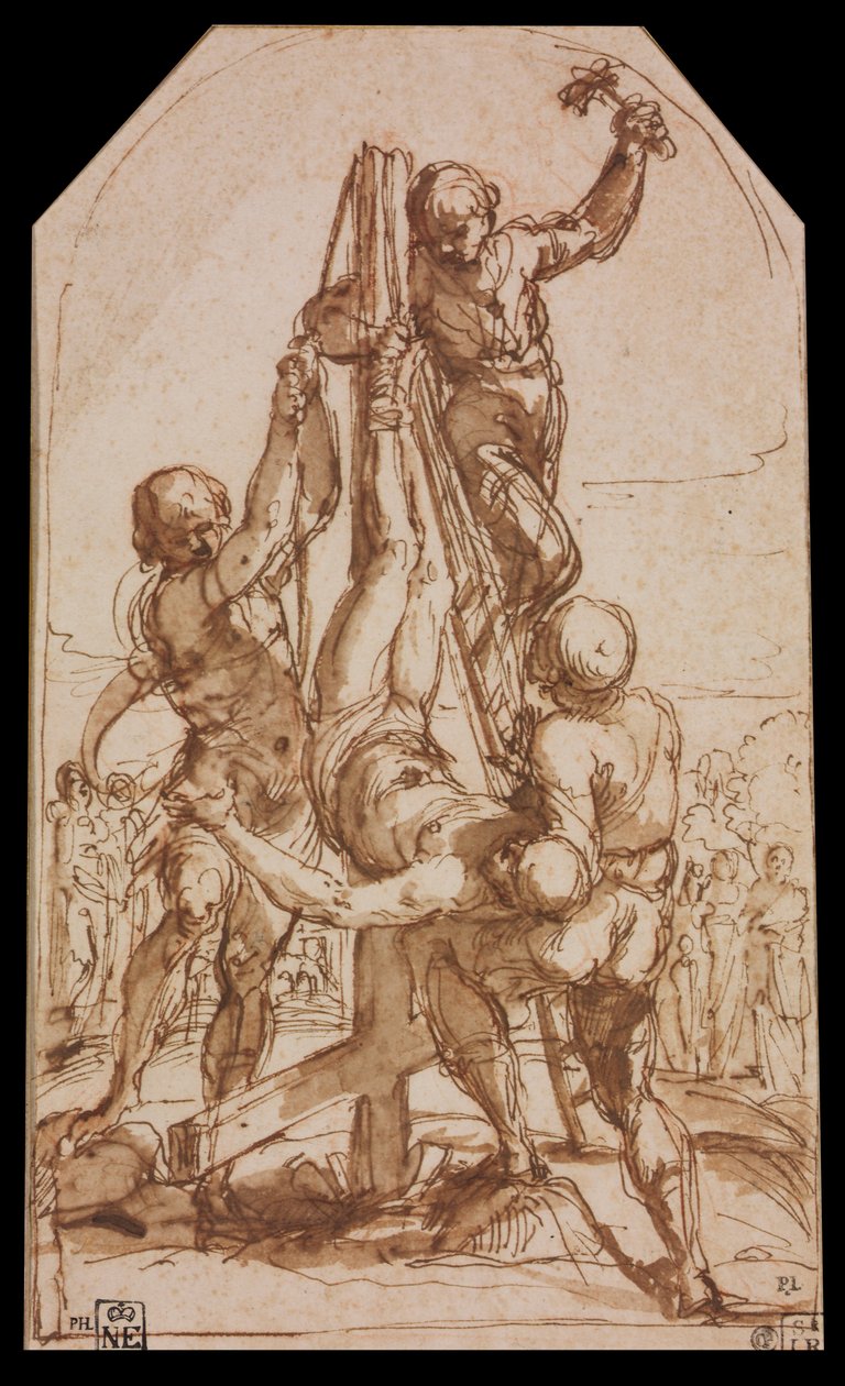 Crucifixión de San Pedro de Guido Reni