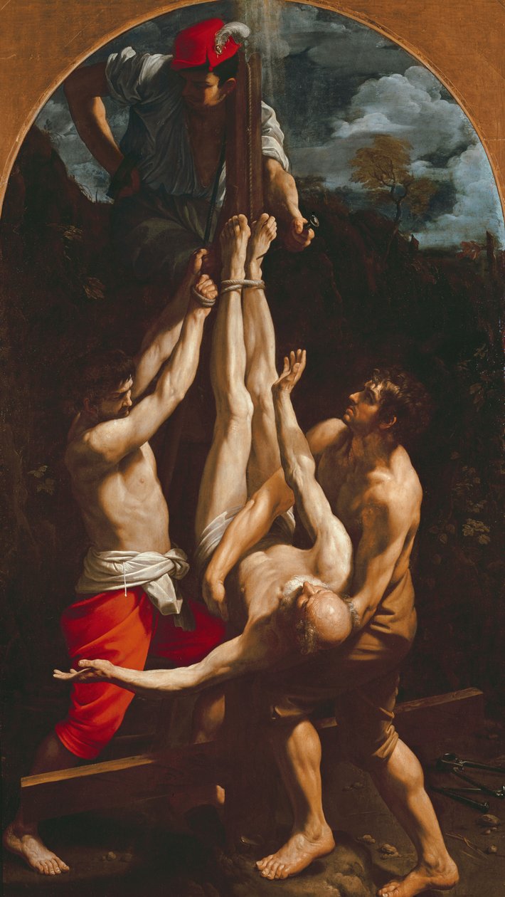 Crucifixión de San Pedro de Guido Reni