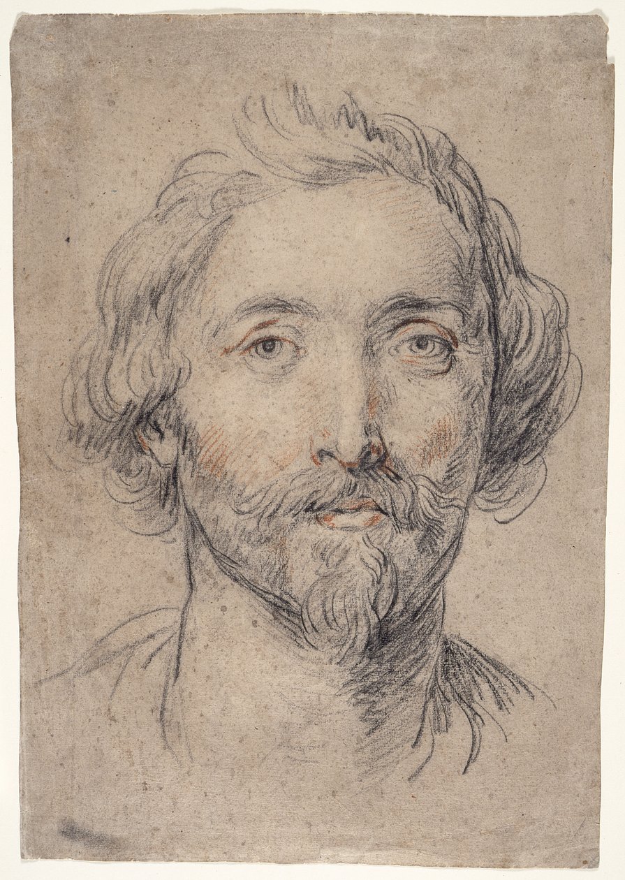 Cabeza de un hombre [¿Nicholas Lanier?] de Guido Reni