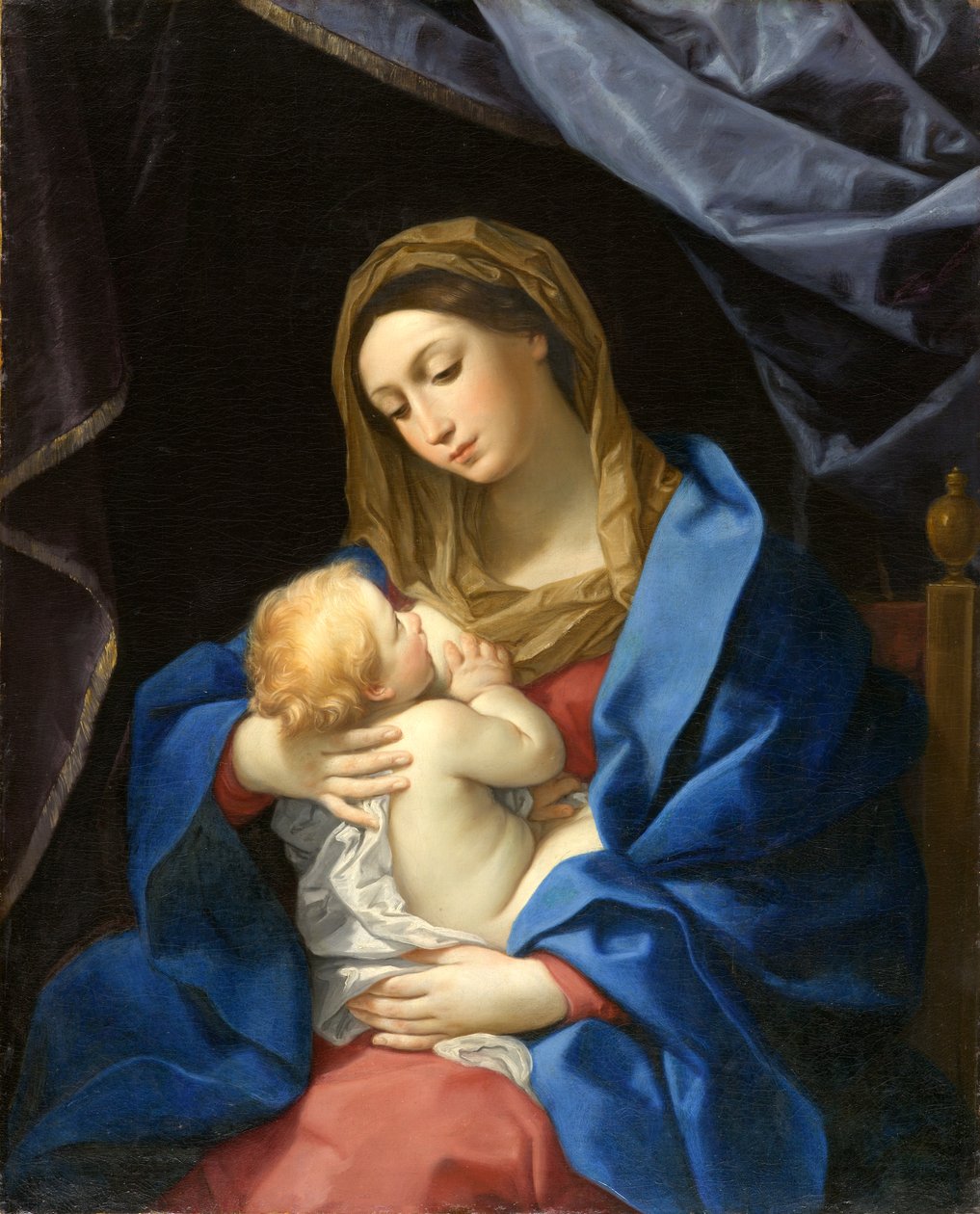 Madonna y el Niño, c.1628-1630 de Guido Reni