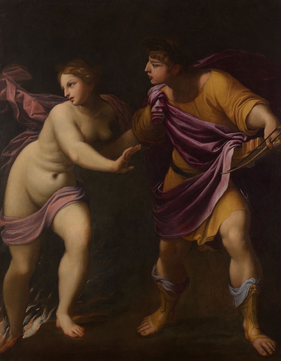 Orfeo y Eurídice de Guido Reni