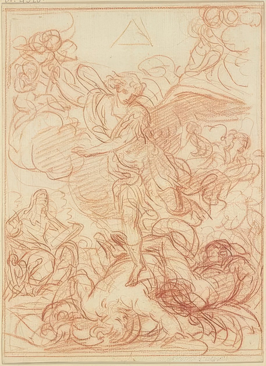 San Miguel vence al diablo de Guido Reni