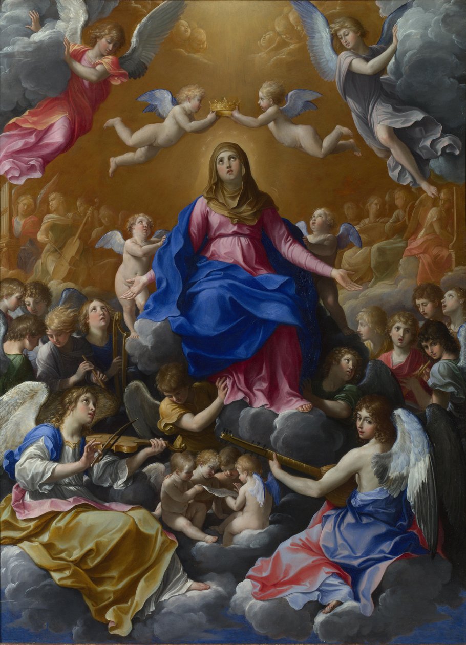 La Coronación de la Virgen, 1607 de Guido Reni