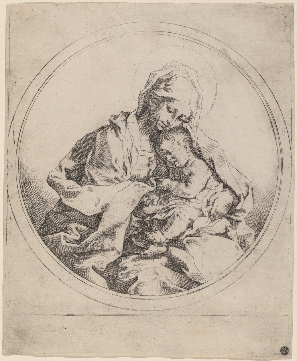 Virgen y Niño de Guido Reni