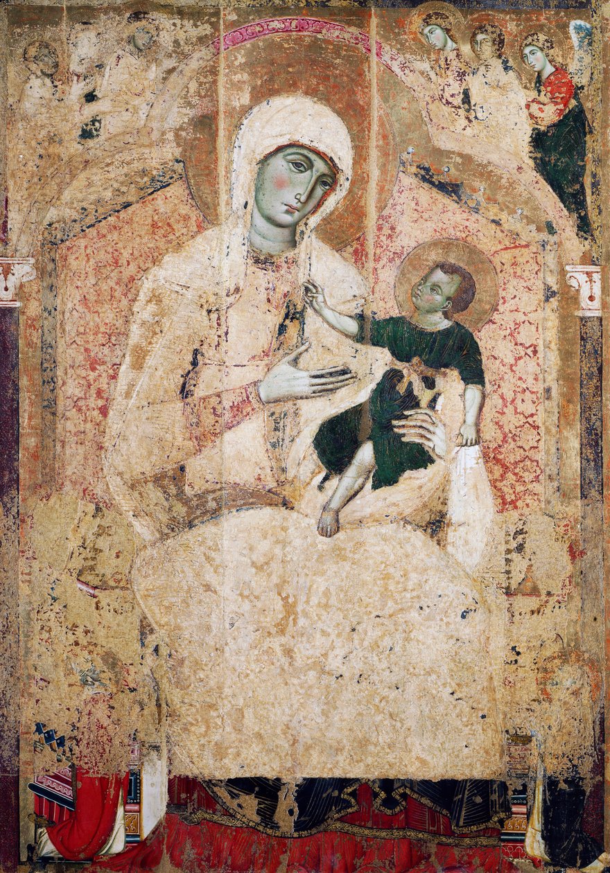 Madonna entronizada de Guido da Siena