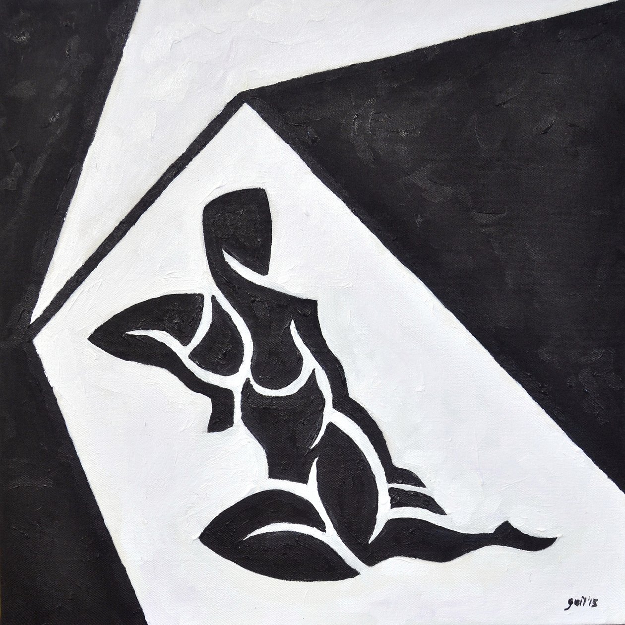 Lygia Nº4, 2014 (óleo sobre lienzo) de Guilherme Pontes