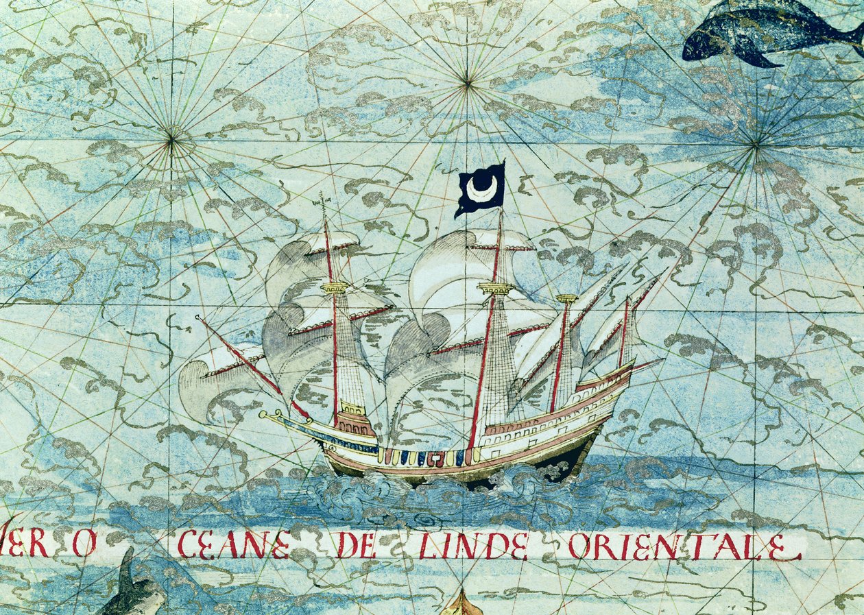 Fol.36v Una Carabela, de 