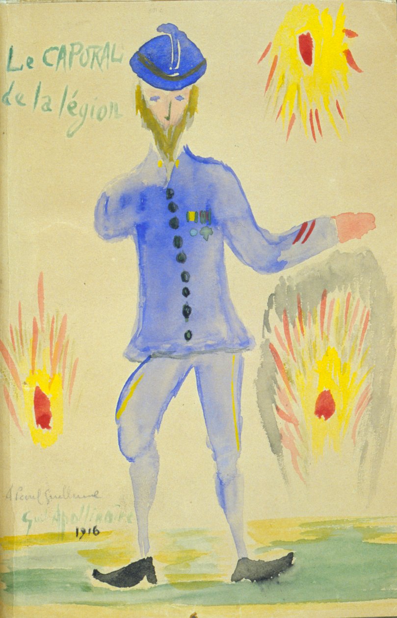 El cabo de la legión, 1916 de Guillaume Apollinaire