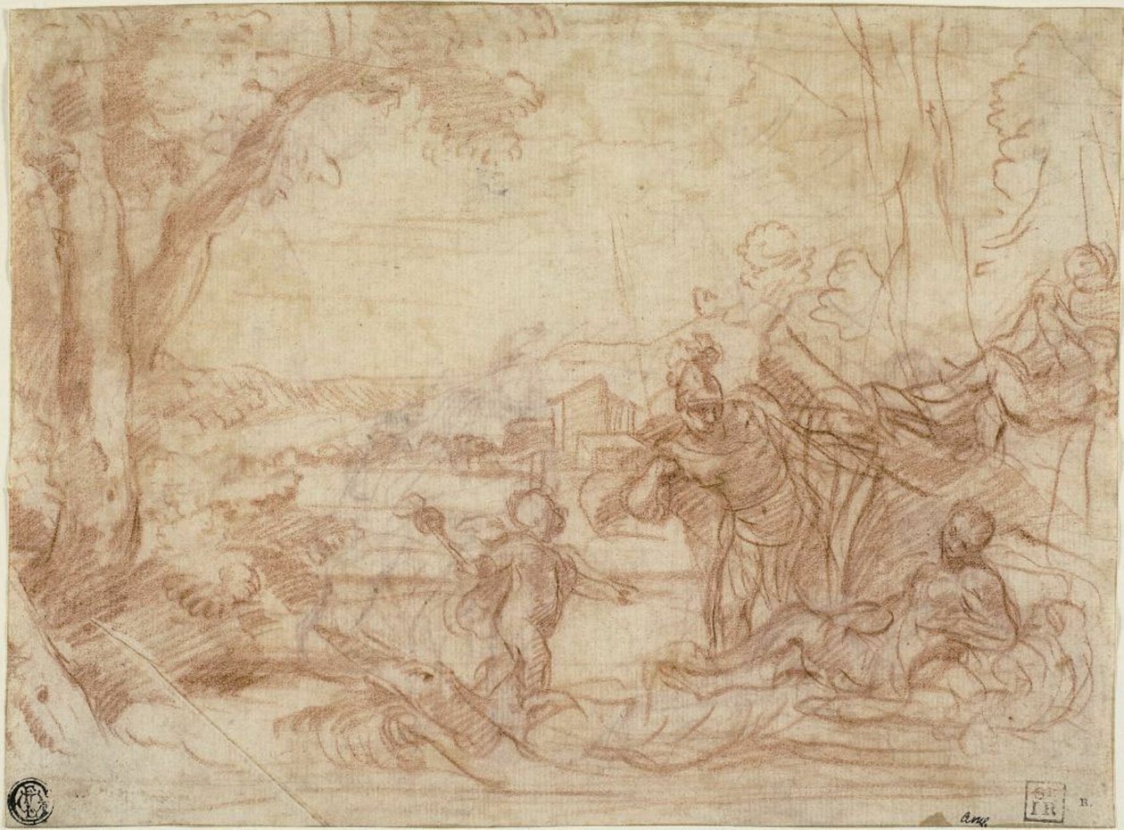 Marte y Venus (recto y verso) de Guillaume Courtois