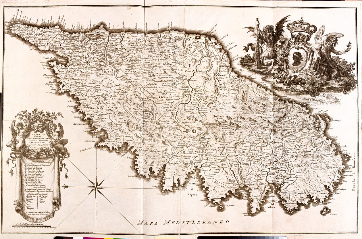 Córcega, Francia de Guillaume Delisle