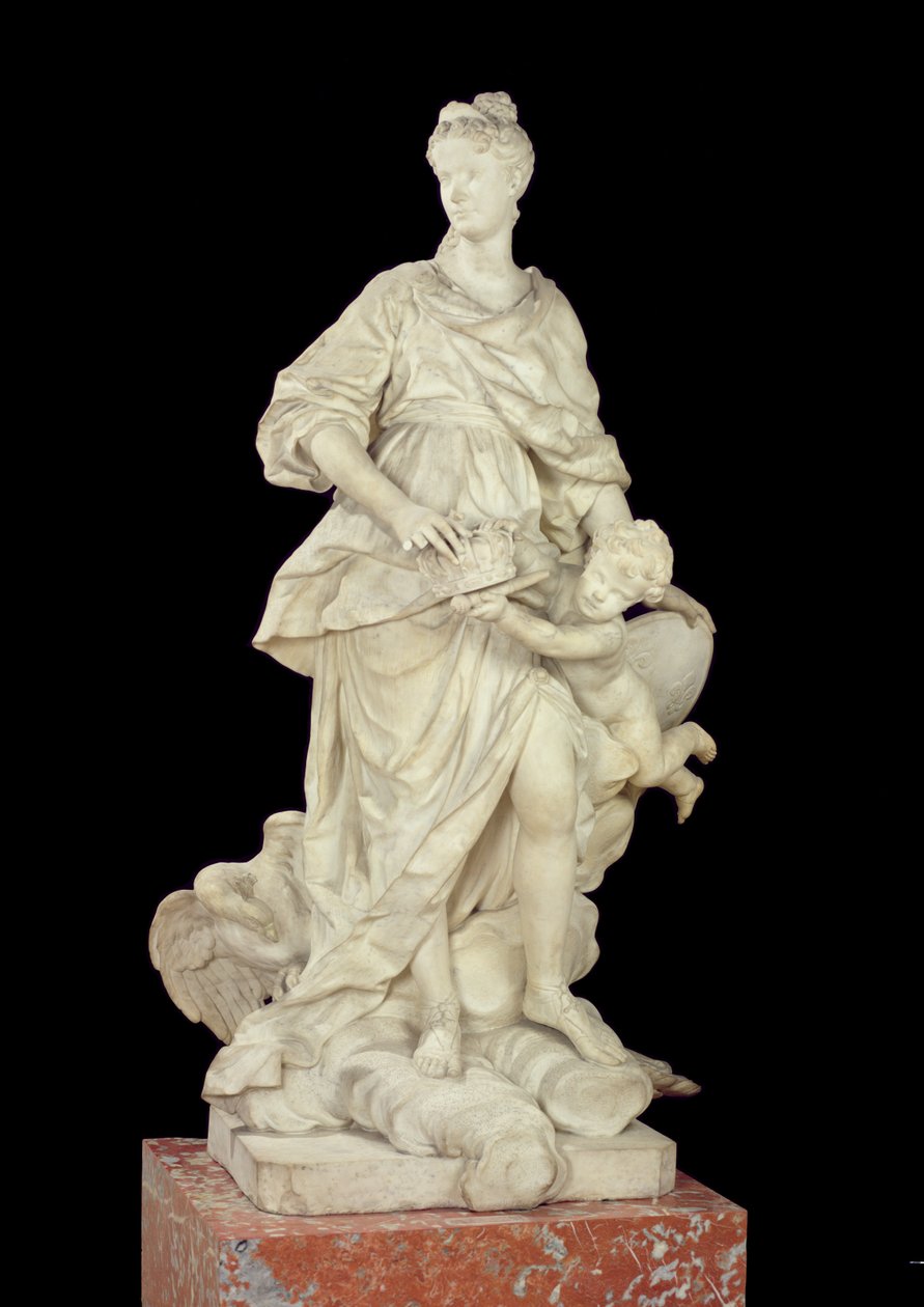 Marie Leszczynska (1703-68) como Juno, 1731 de Guillaume I Coustou