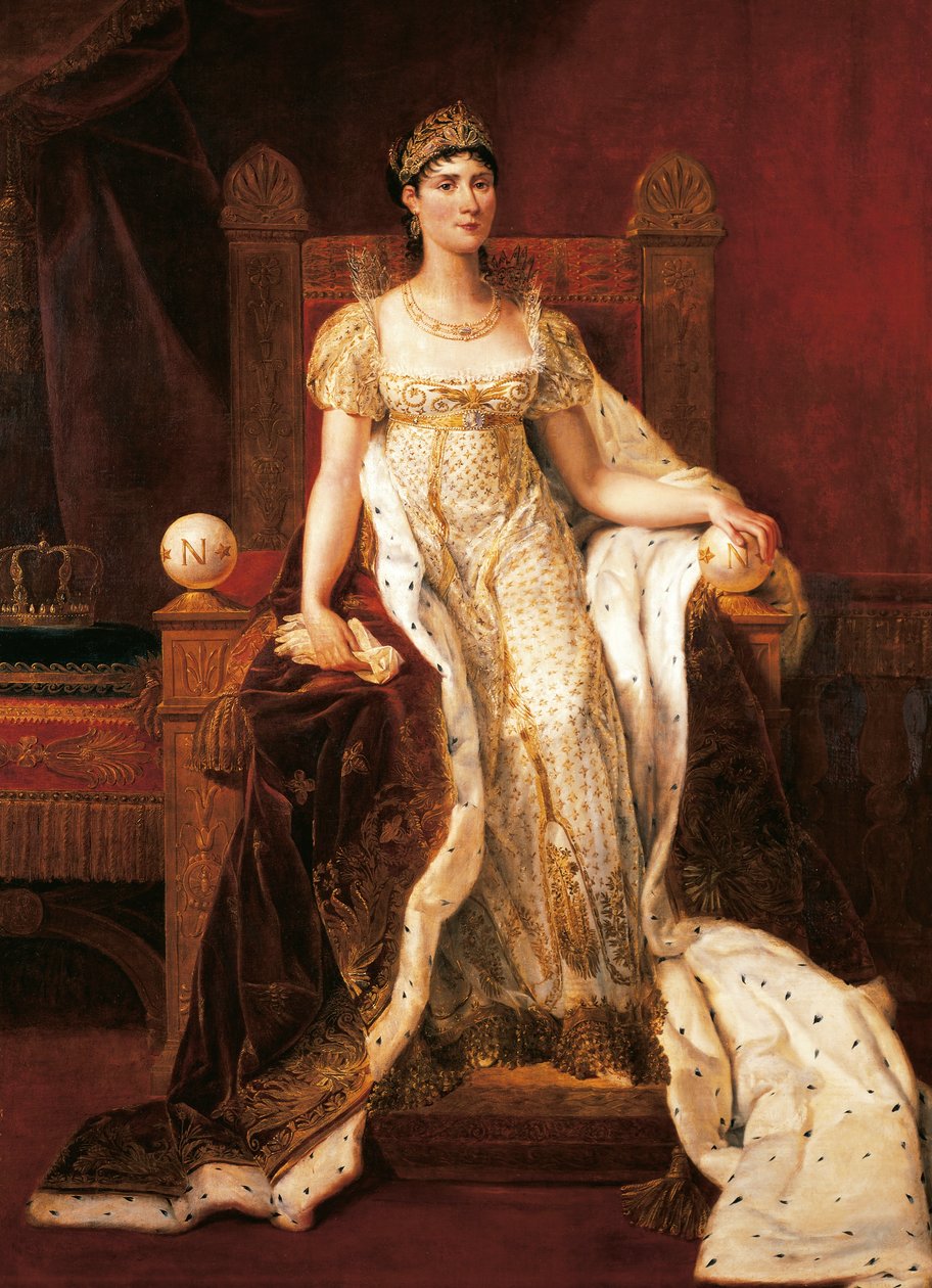 Retrato de Josefina Bonaparte, de Guillaume Guillon Lethiere, óleo sobre lienzo de Guillaume Lethiere