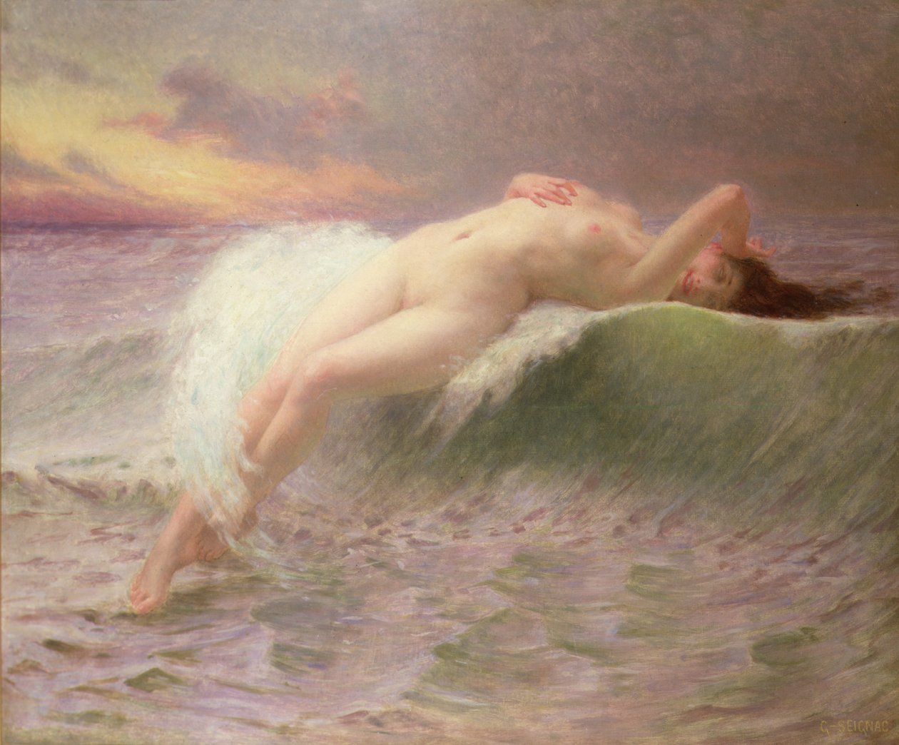 La ninfa del agua de Guillaume Seignac