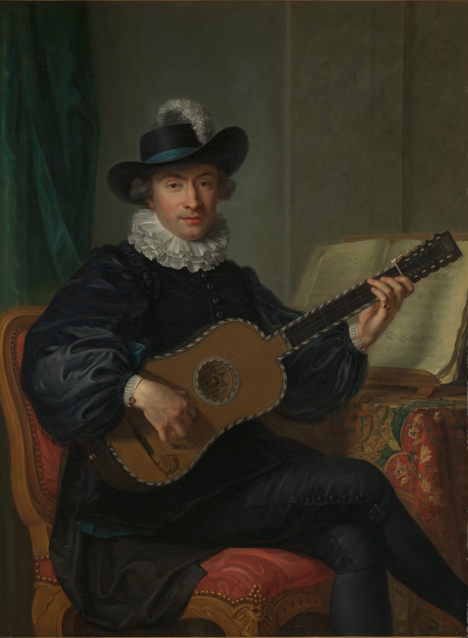 Retrato de Monsieur Aublet de Guillaume Voiriot