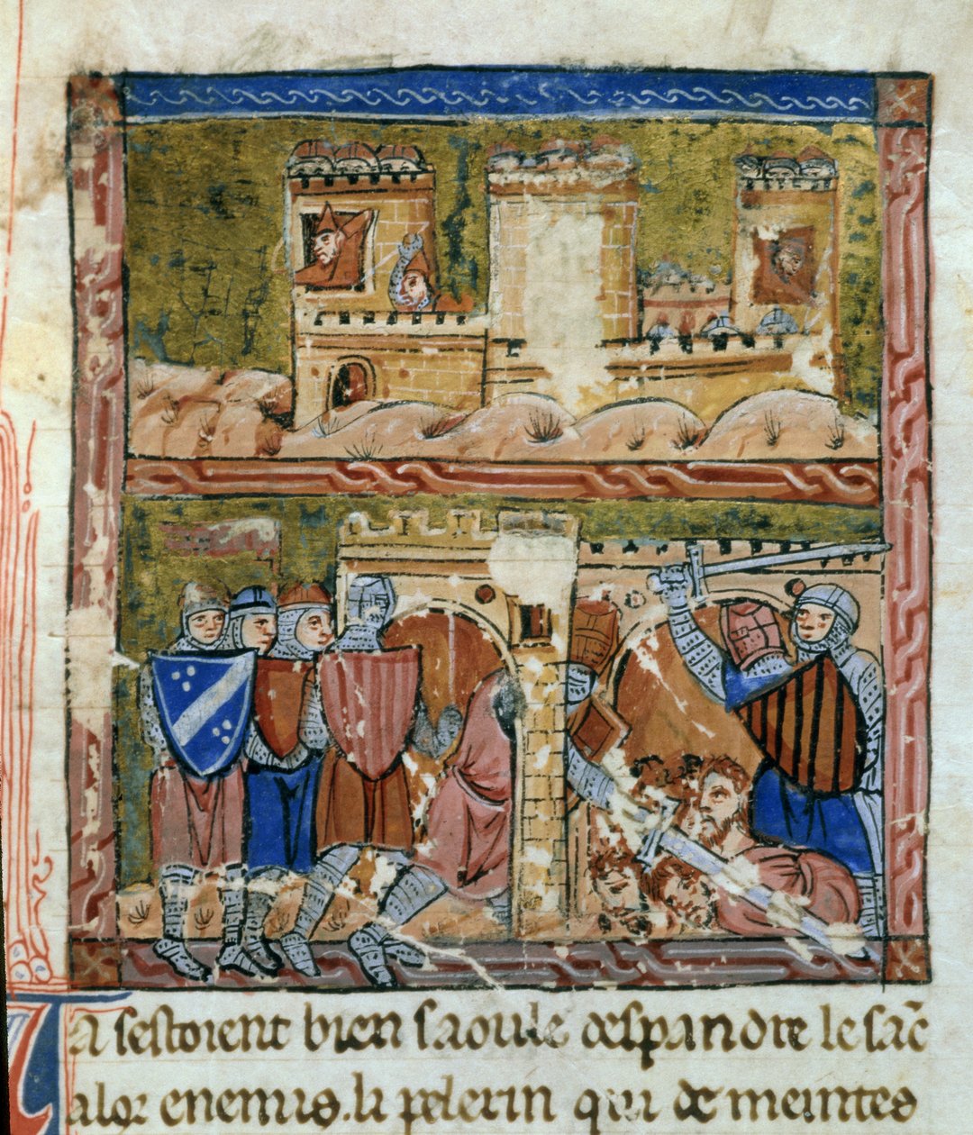 Historia en miniatura de ultramar - Mar por Guillaume de Tiro de Guillaume de Tyr