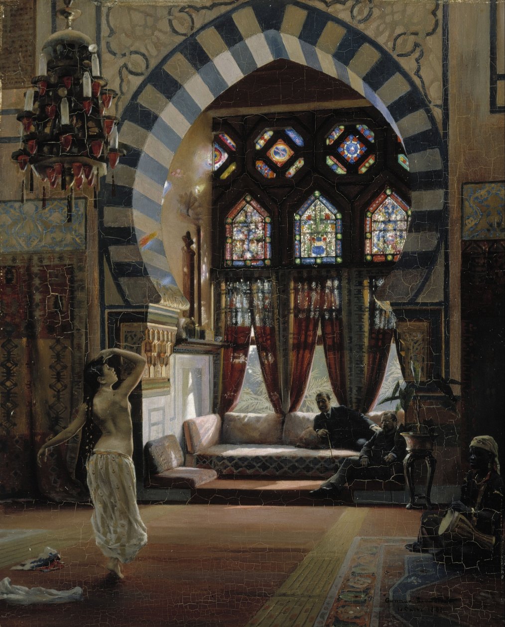 Almée, bailarina egipcia de Gunnar Berndtson