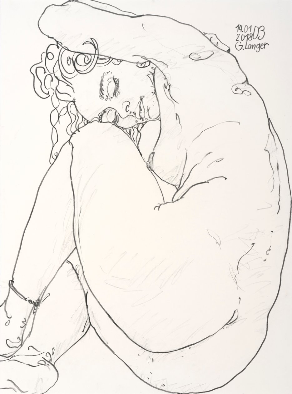 Desnudo femenino, Perspectivas de Gunter Langer