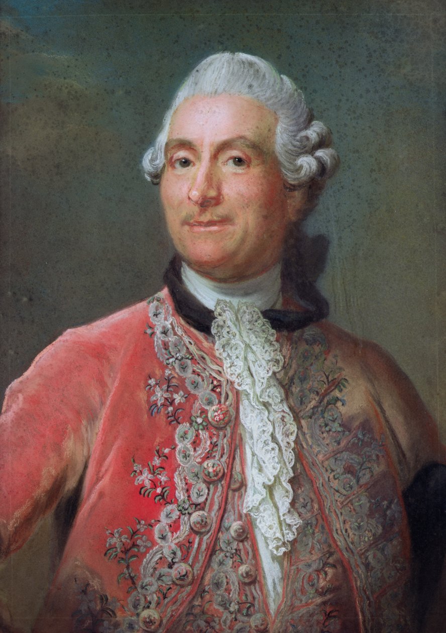 Charles Gravier (1719-87) Conde de Vergennes, 1771-74 de Gustaf Lundberg