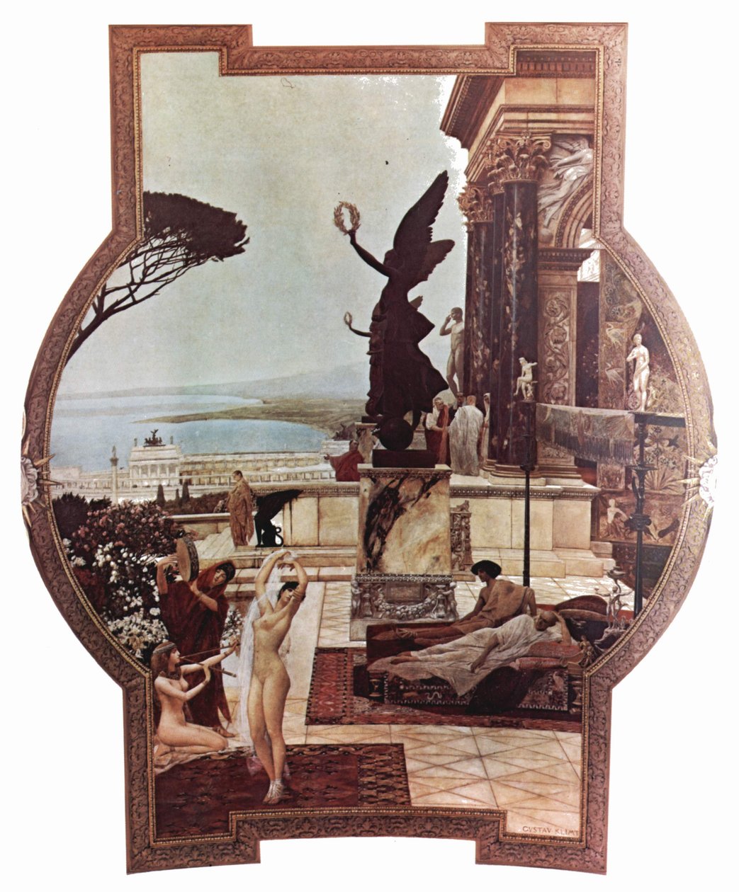 El Teatro de Taormina de Gustav Klimt
