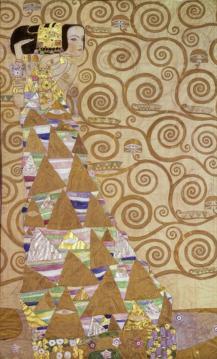 La Espera de Gustav Klimt
