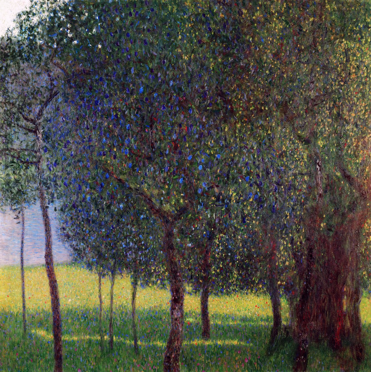Árboles frutales, 1901 de Gustav Klimt