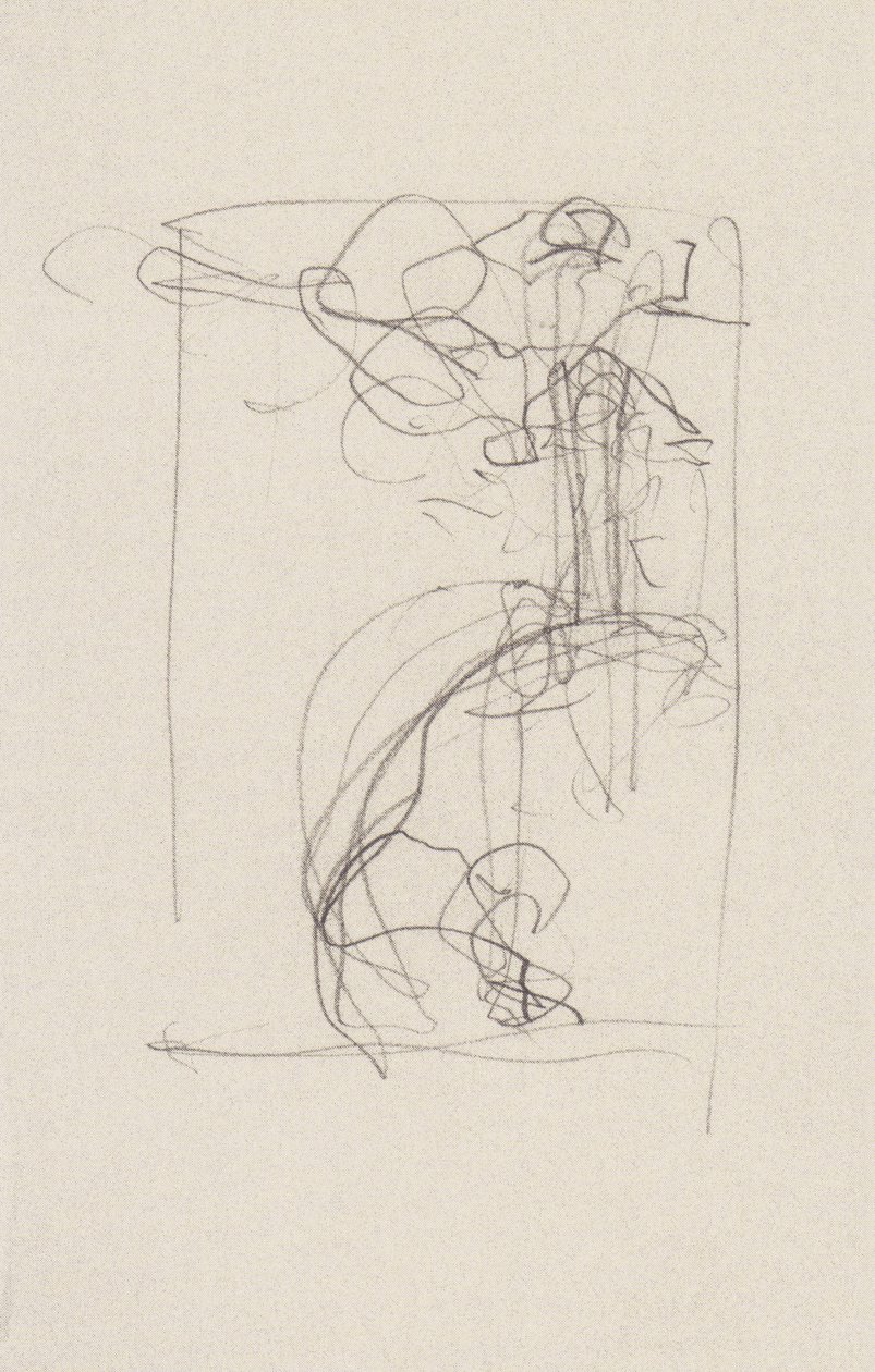 Justicia con espada desenvainada en un punto elevado de Gustav Klimt