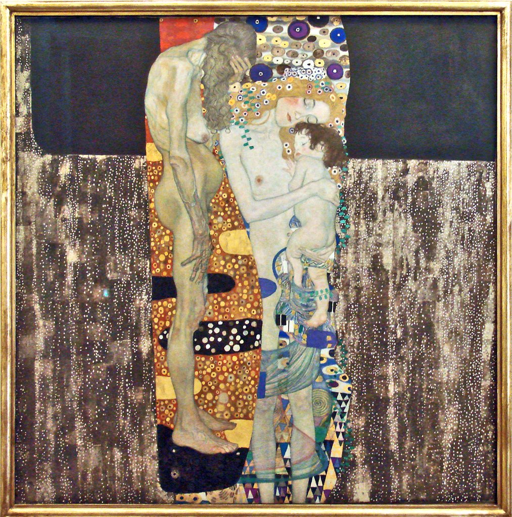 Las tres edades de Gustav Klimt