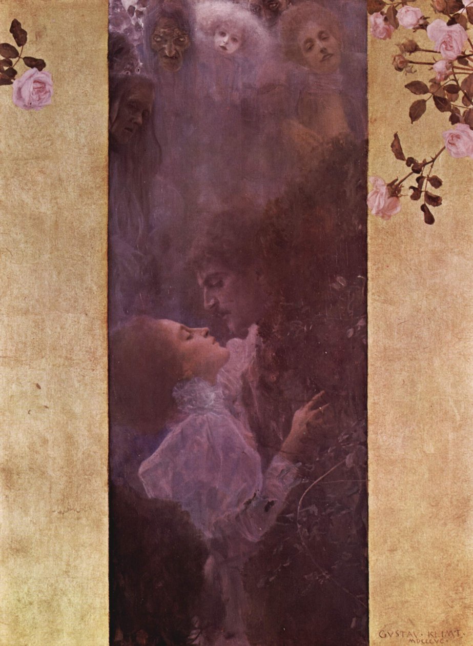 Amor de Gustav Klimt