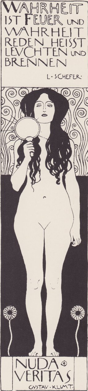 Nuda veritas de Gustav Klimt