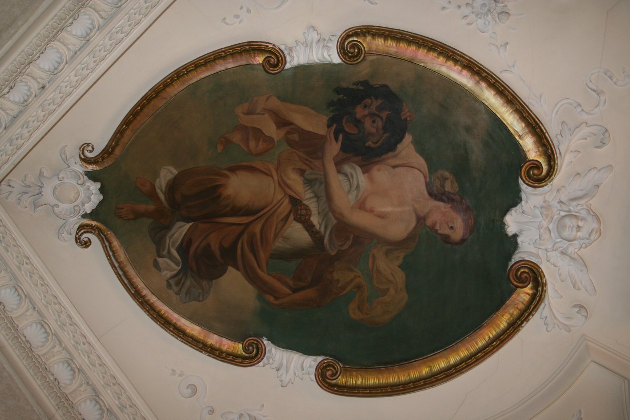 Palais Sturany, Schottenring 21, detalle en la planta noble de Gustav Klimt y/o Franz Matsch de Gustav Klimt