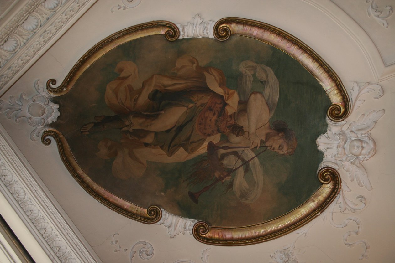 Palais Sturany, Schottenring 21, detalle en la planta noble de Gustav Klimt y/o Franz Matsch 2 de Gustav Klimt