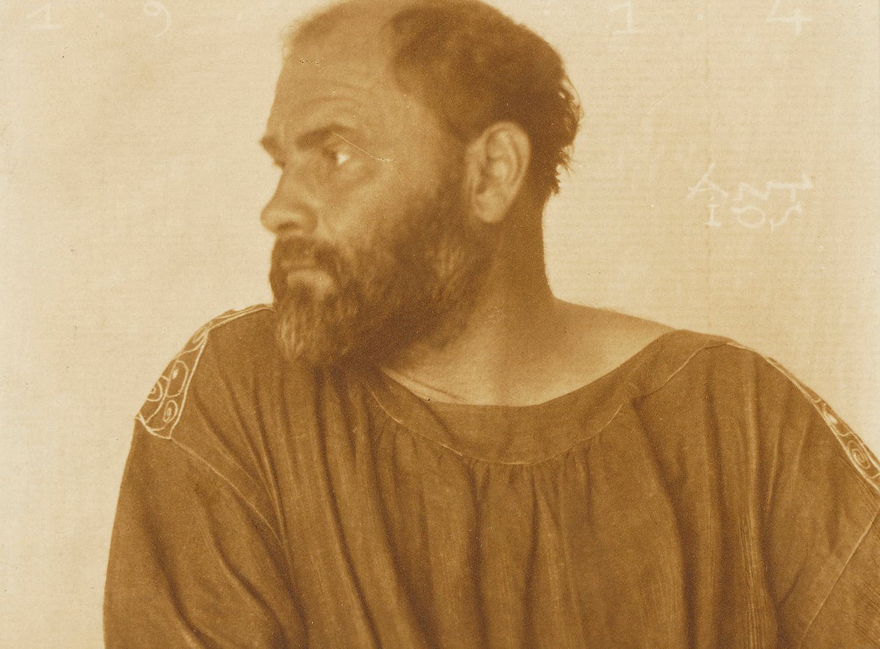 Foto de prensa de Gustav Klimt
