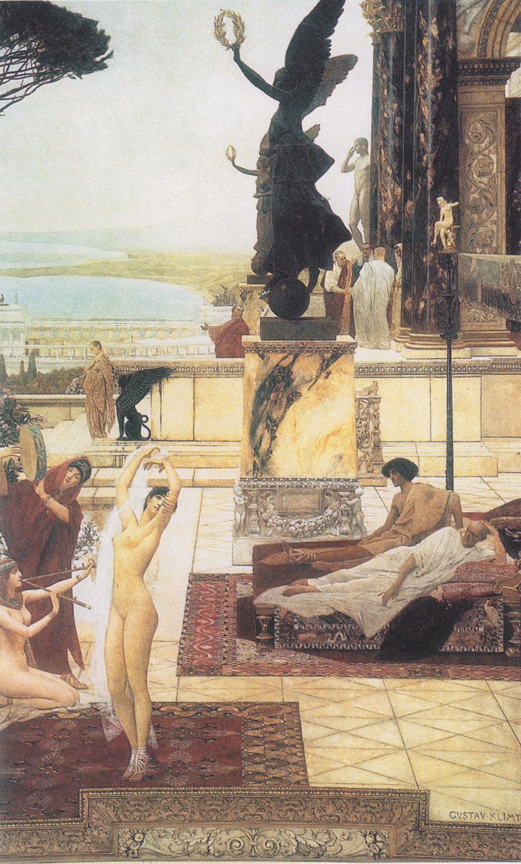 Teatro en Taormina de Gustav Klimt