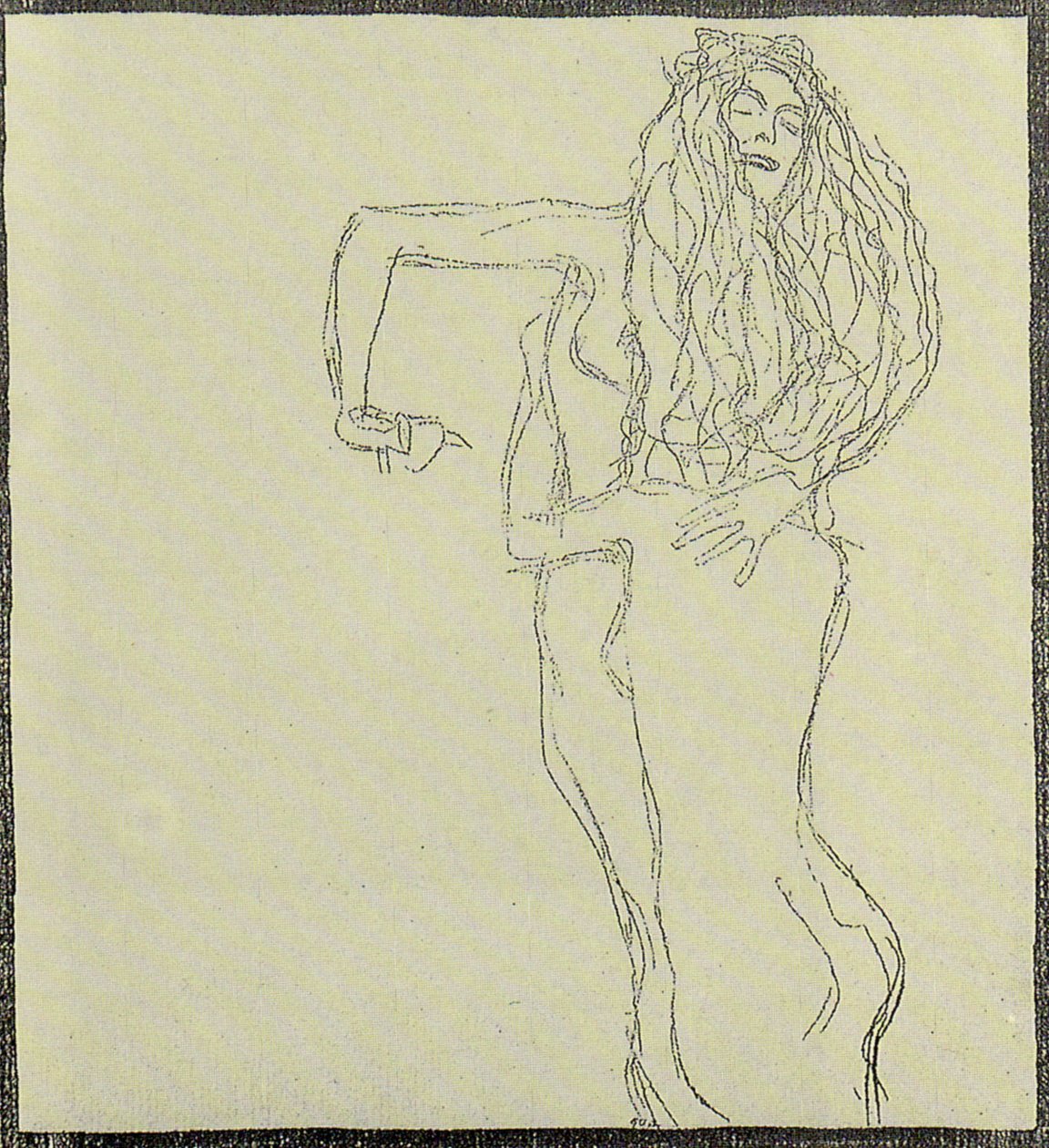 Serpientes de agua de Gustav Klimt