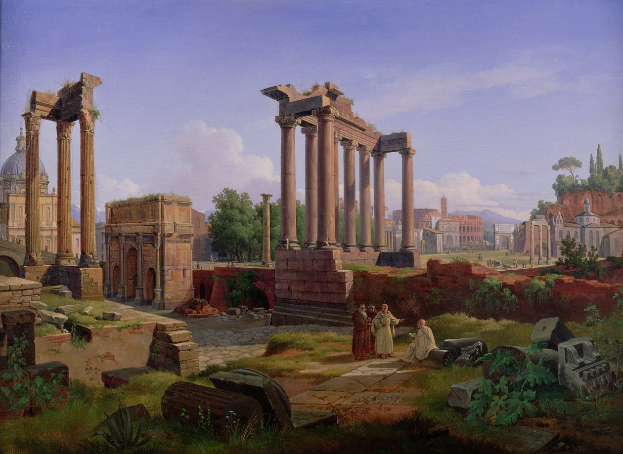 El Foro, Roma de Gustaf Wilhelm Palm