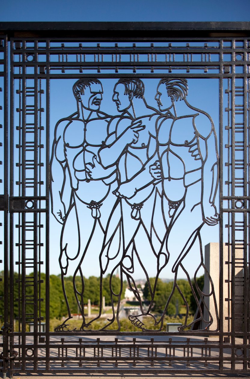 Puerta de Entrada al Parque de Esculturas de Gustav Vigeland