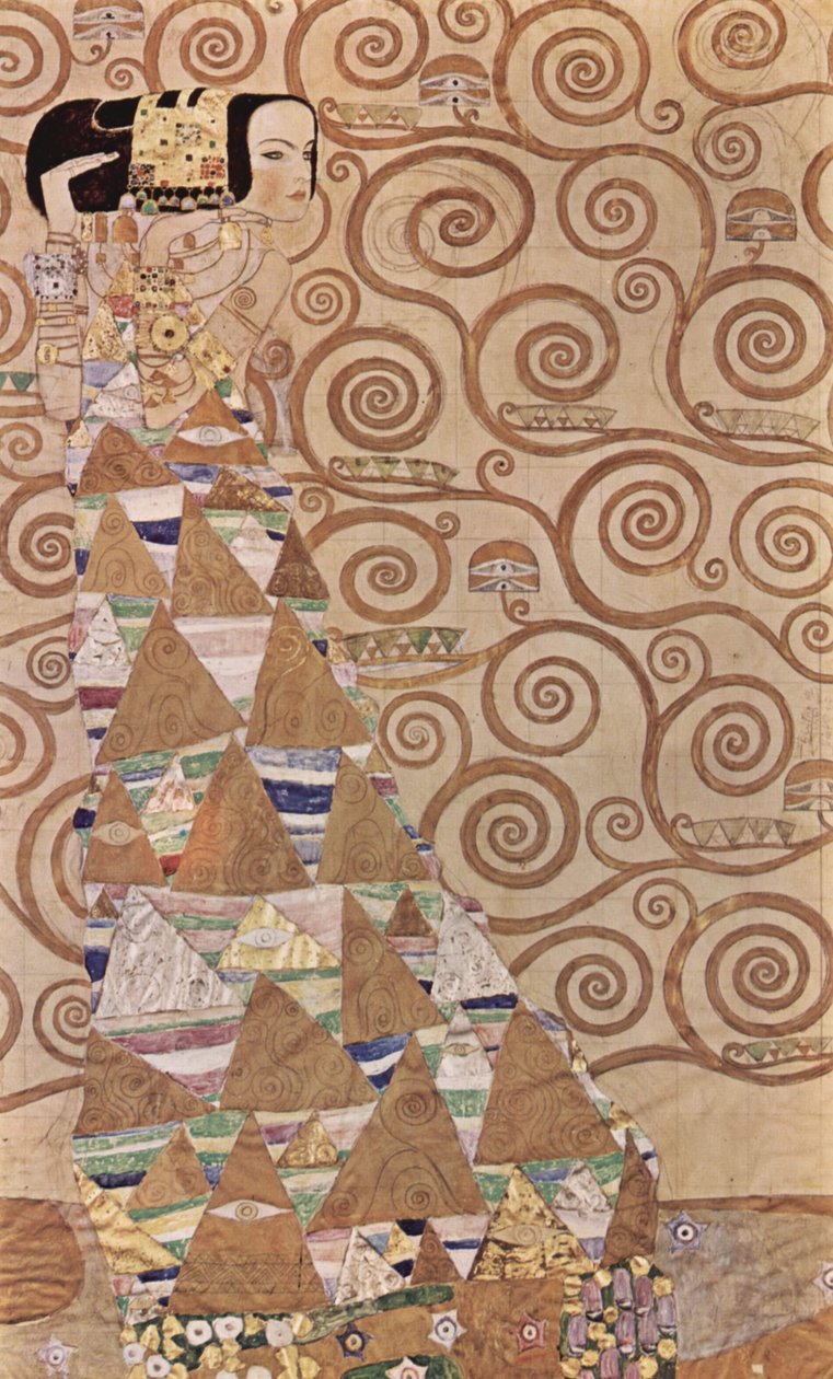 La Espera de Gustav Klimt