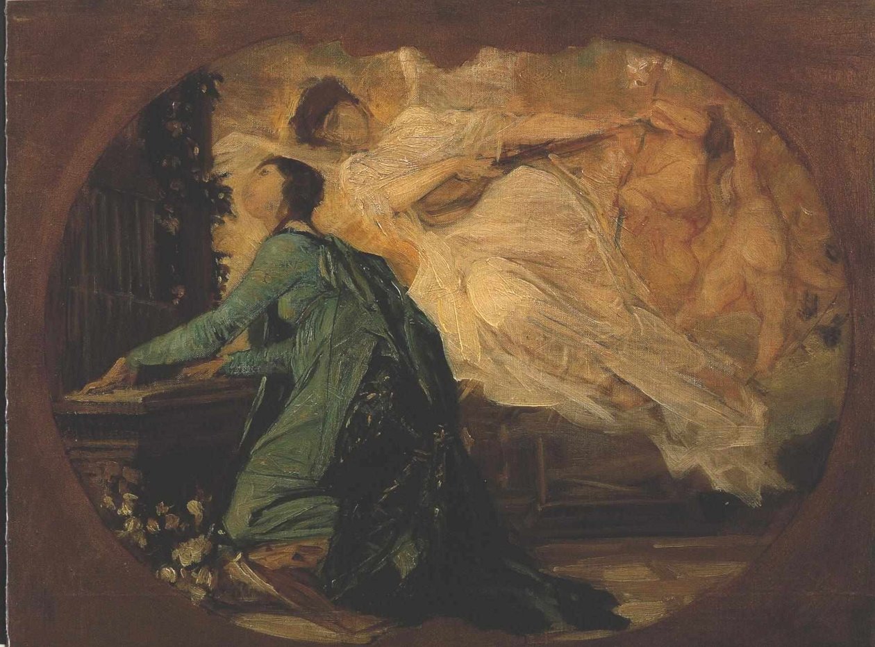 Organista de Gustav Klimt