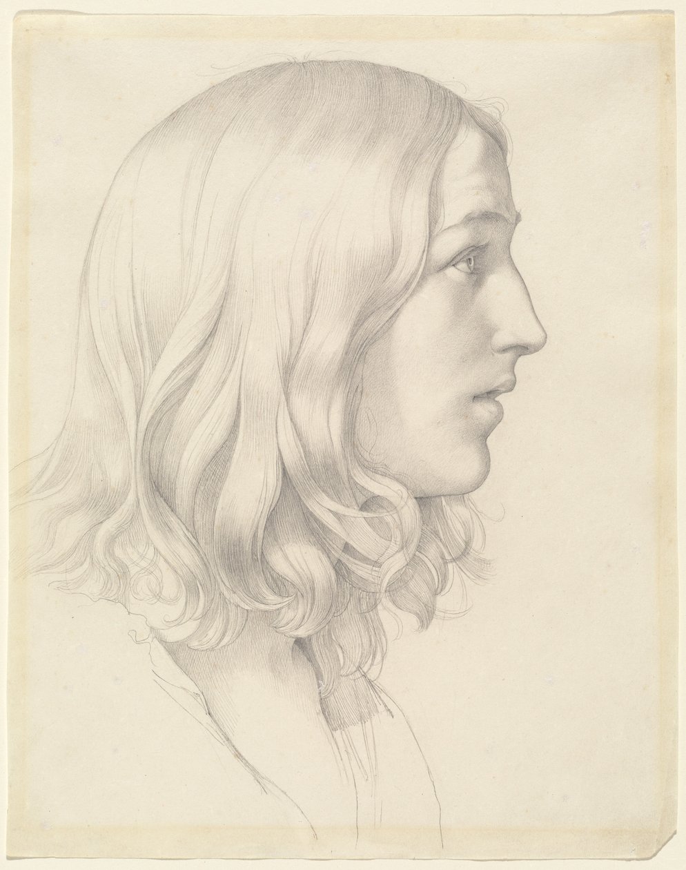 Cabeza de un Joven de Gustav Heinrich Naeke