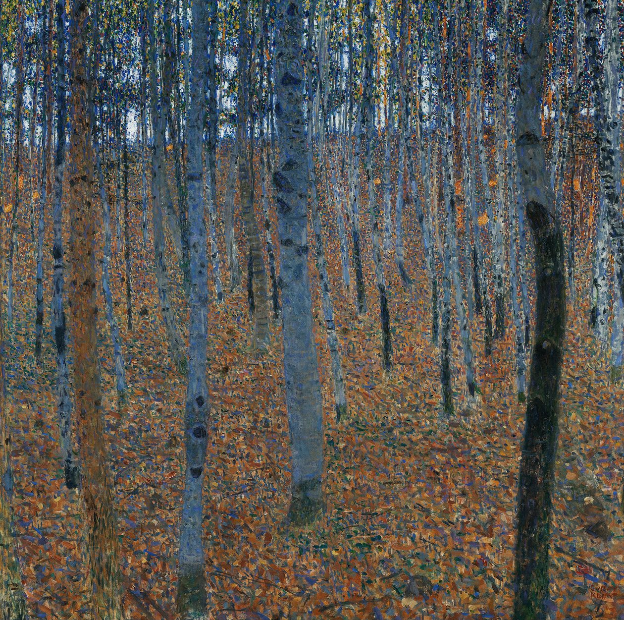 Bosque de hayas I de Gustav Klimt