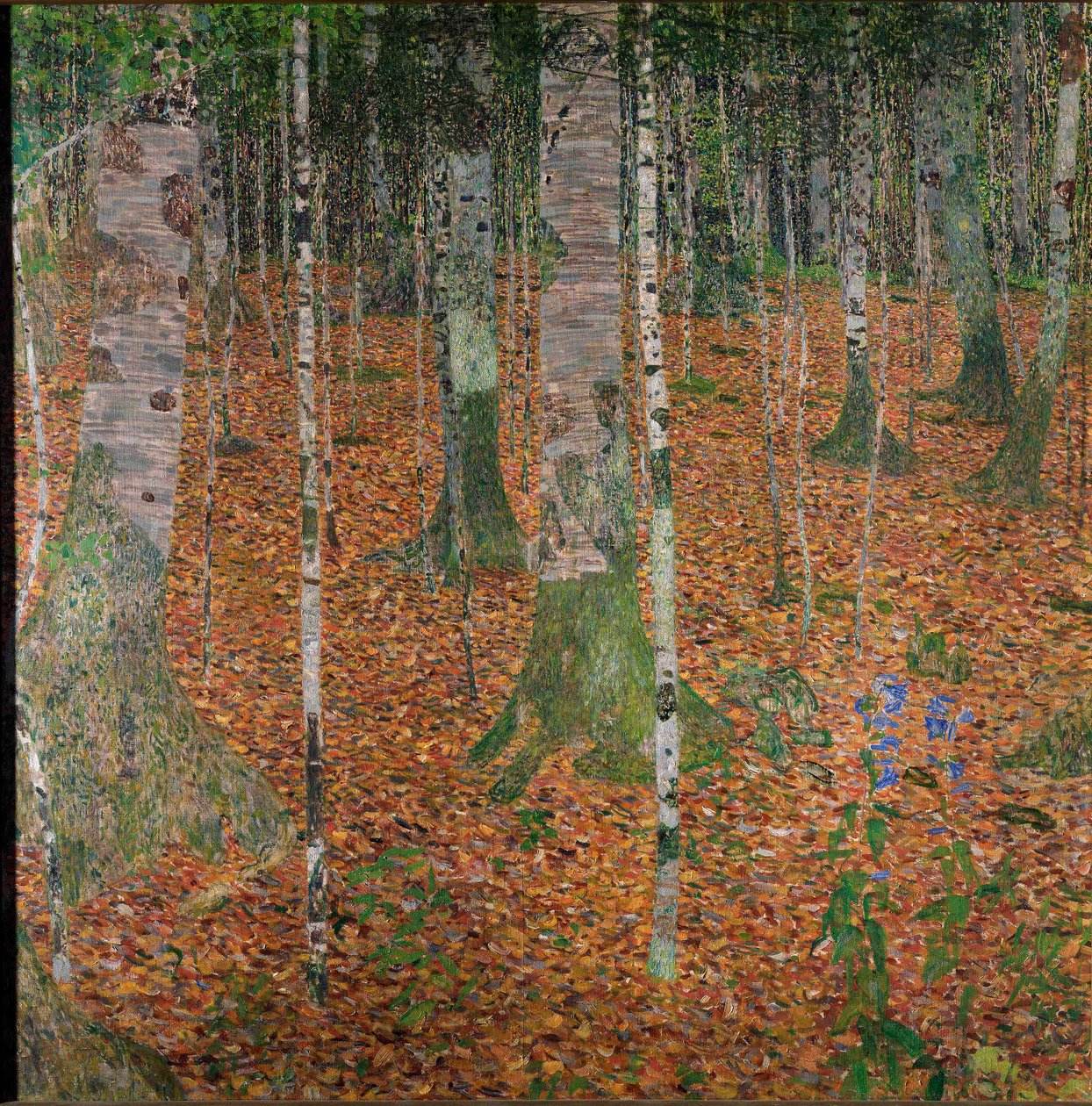 Bosque de abedules de Gustav Klimt