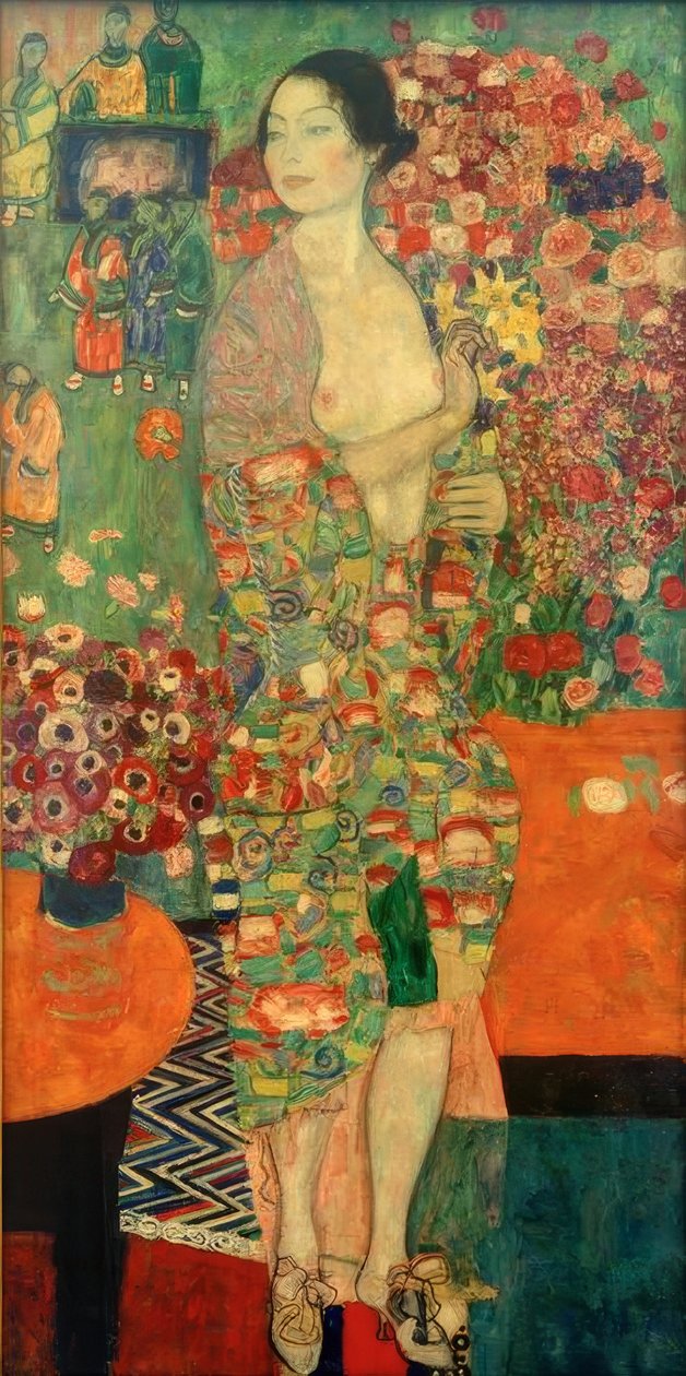 La bailarina de Gustav Klimt