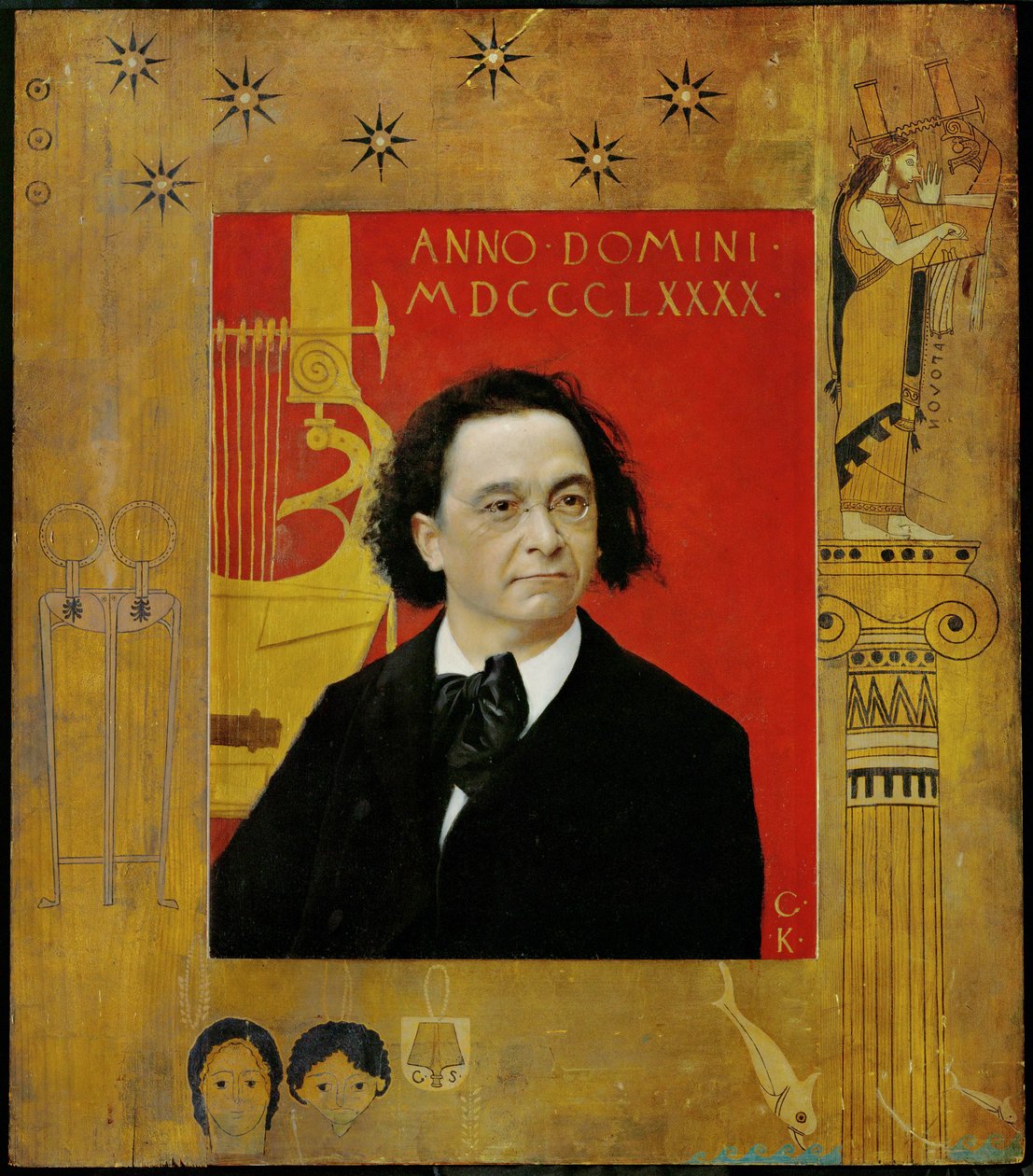 Joseph Pembauer, pianista y profesor de piano de Gustav Klimt