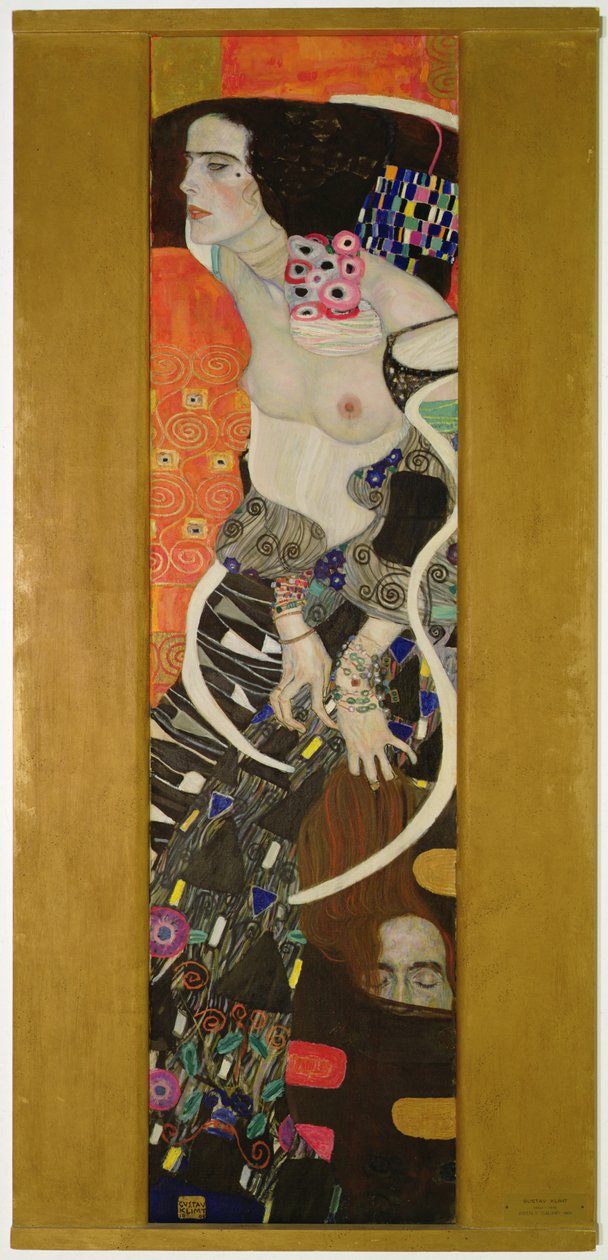 Judith II (Salomé) 1909 (óleo sobre lienzo) de Gustav Klimt