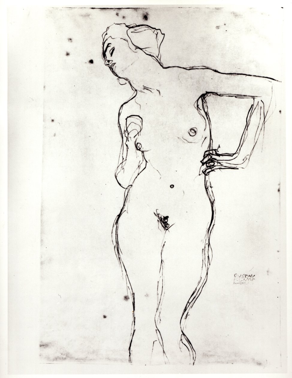 Desnudo de Gustav Klimt