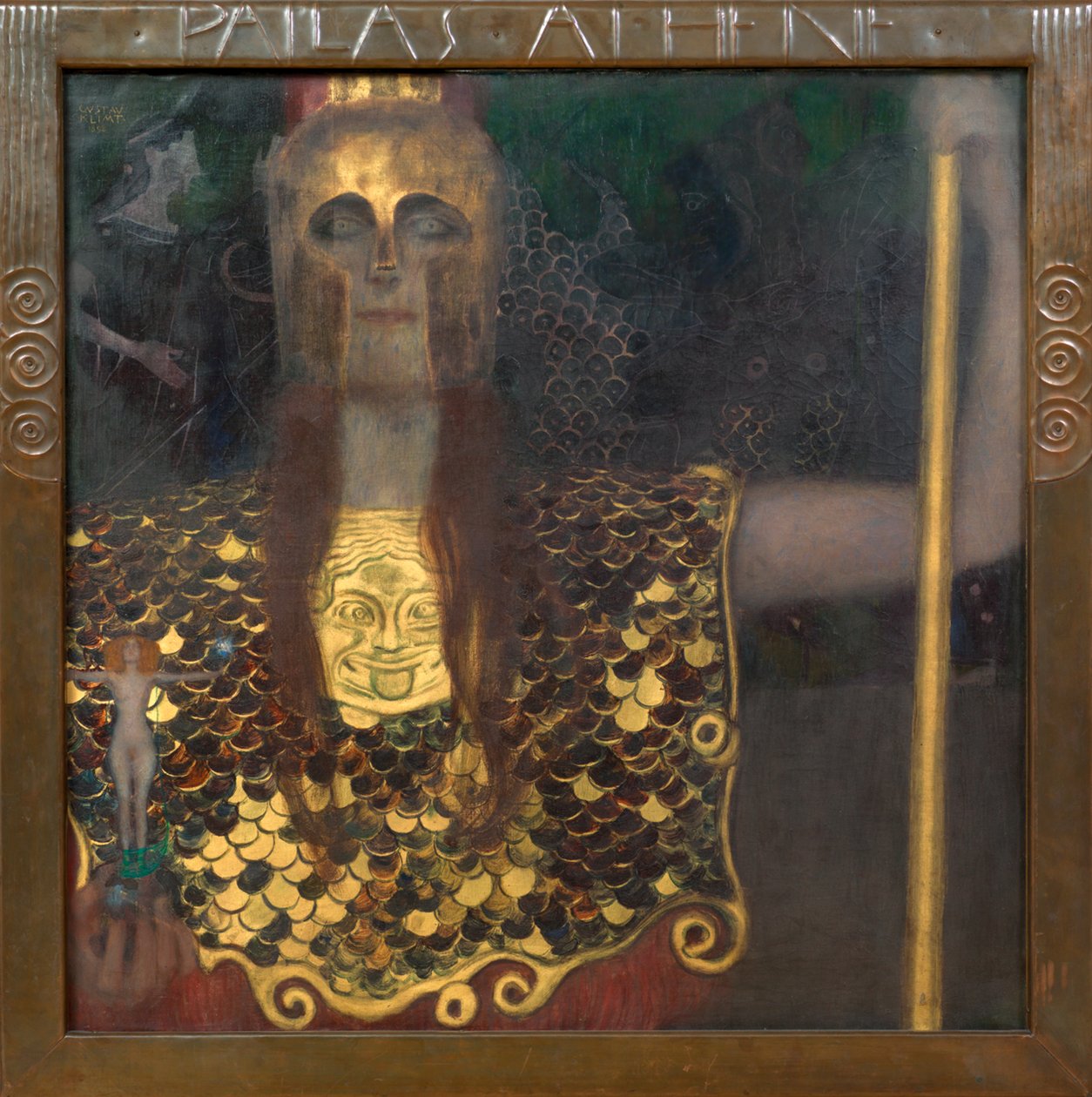 Palas Atenea de Gustav Klimt