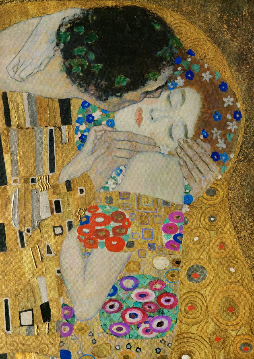 El beso de Gustav Klimt